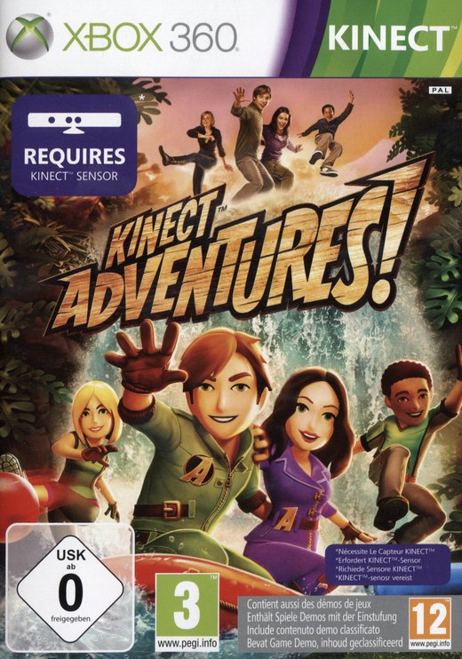 Kinect Adventures! box art