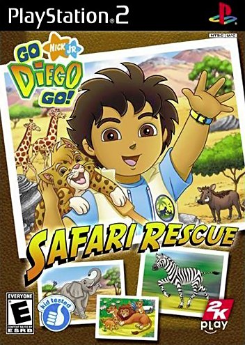 Nick Jr. Go Diego Go! Safari Rescue box art
