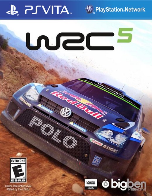 WRC 5 FIA World Rally Championship box art