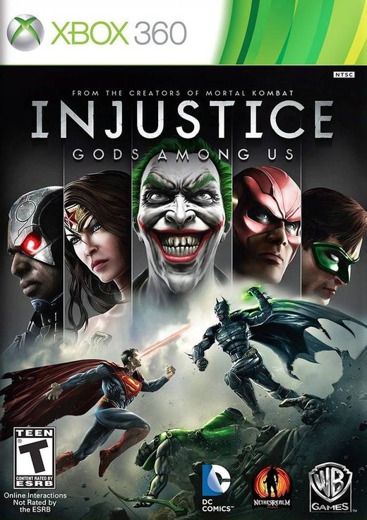 Injustice: Gods Among Us box art