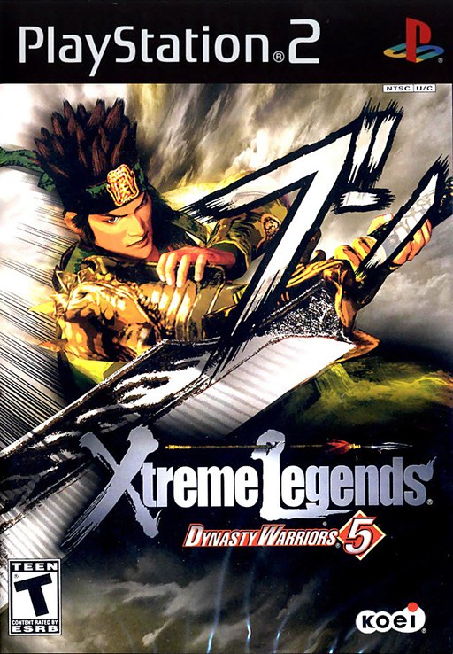 Dynasty Warriors 5: Xtreme Legends box art