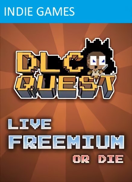 DLC Quest: Live Freemium or Die box art