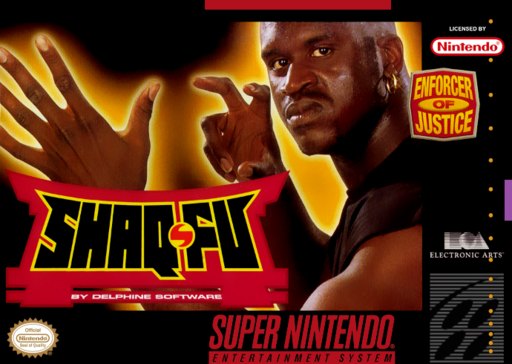 Shaq-Fu box art