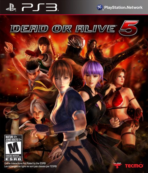 Dead or Alive 5 box art