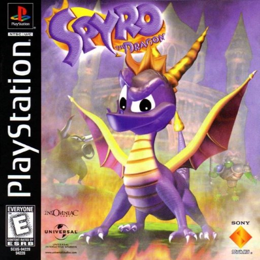 Spyro the Dragon box art