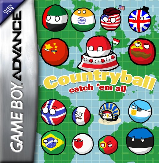 Countryball: Catch 'em All! box art