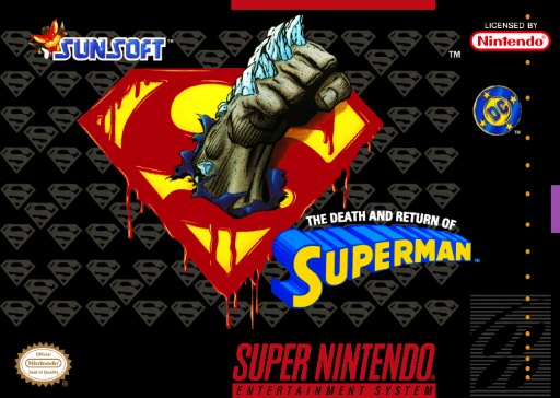 The Death and Return of Superman box art