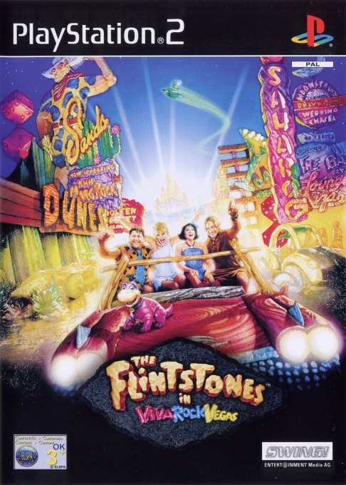 The Flintstones in Viva Rock Vegas box art