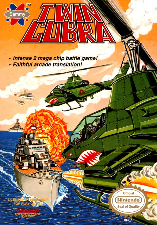 Twin Cobra box art