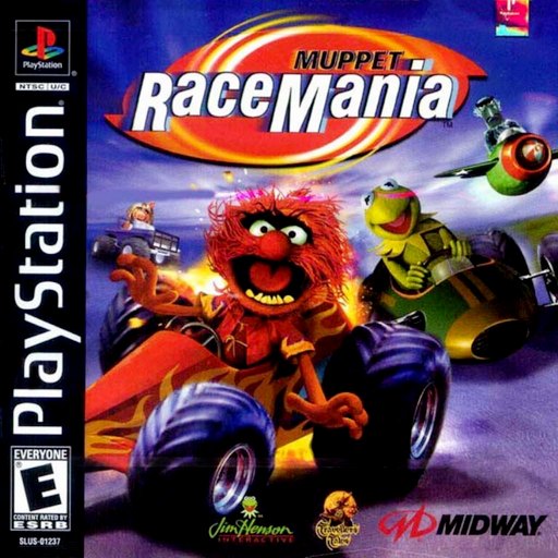 Muppet RaceMania box art