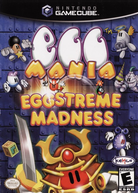 Egg Mania: Eggstreme Madness box art
