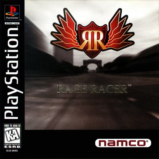 Rage Racer box art
