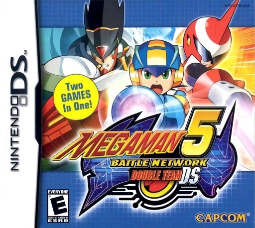 Mega Man Battle Network 5: Double Team DS box art