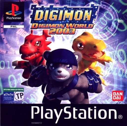 Digimon World 2003 box art