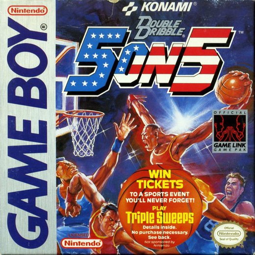 Double Dribble: 5 on 5 box art