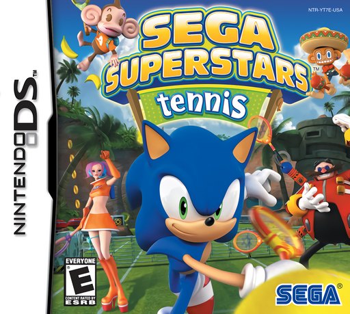 Sega Superstars Tennis box art