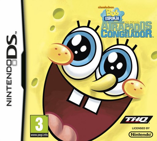 Bob Esponja: Atrapados en el Congelador box art