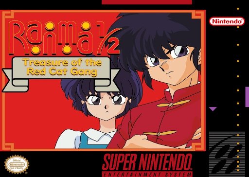 Ranma 1-2: Treasure of the Red Cat Gang box art