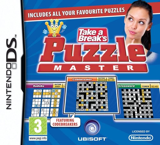 Take a Break's Puzzle Master box art