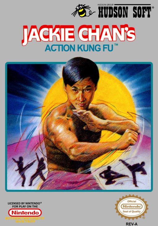Jackie Chan's Action Kung Fu box art