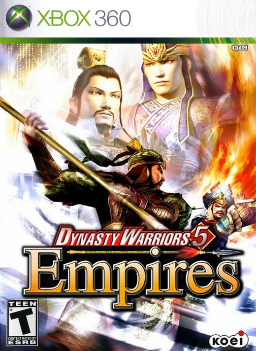 Dynasty Warriors 5: Empires box art