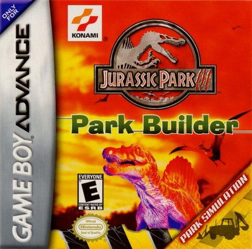 Jurassic Park III: Park Builder box art