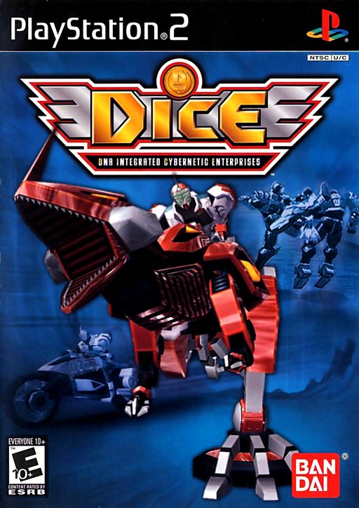 DICE: DNA Integrated Cybernetic Enterprises box art