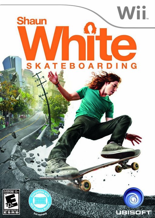 Shaun White Skateboarding box art