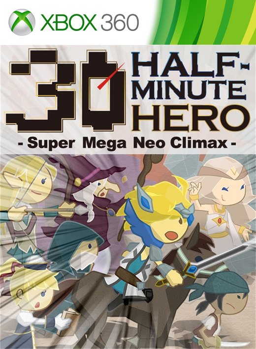 Half-Minute Hero: Super Mega Neo Climax box art