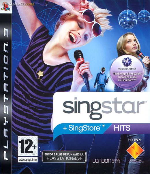 SingStar Hits box art