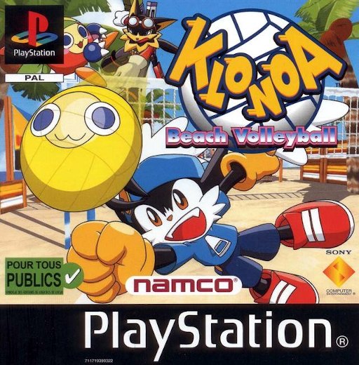 Klonoa Beach Volleyball box art
