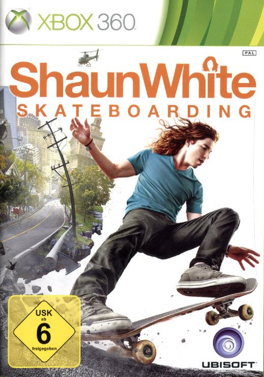 Shaun White Skateboarding box art