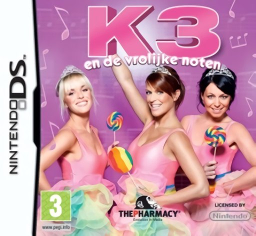 K3 en de Vrolijke Noten box art