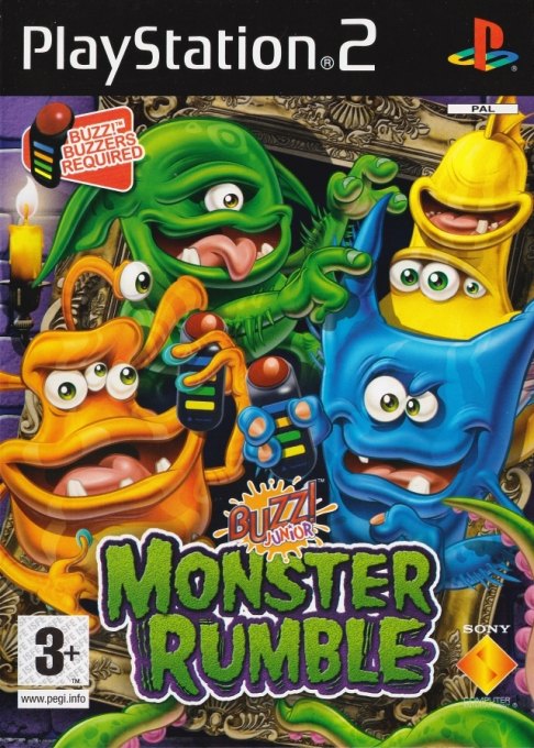 Buzz! Junior: Monster Rumble box art