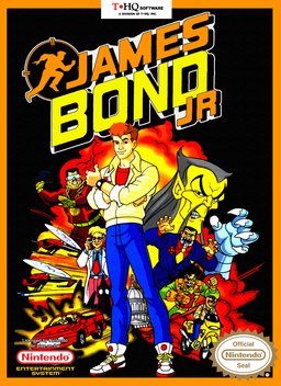 James Bond Jr box art