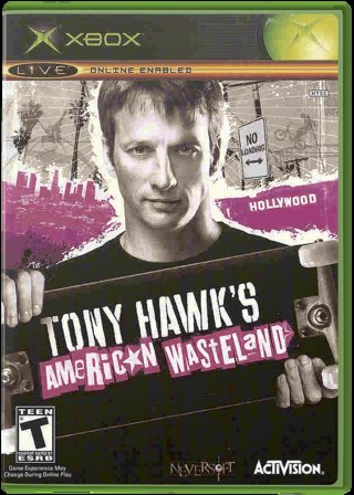 Tony Hawk's American Wasteland box art