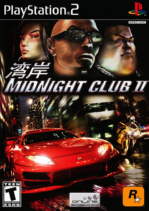Midnight Club II box art