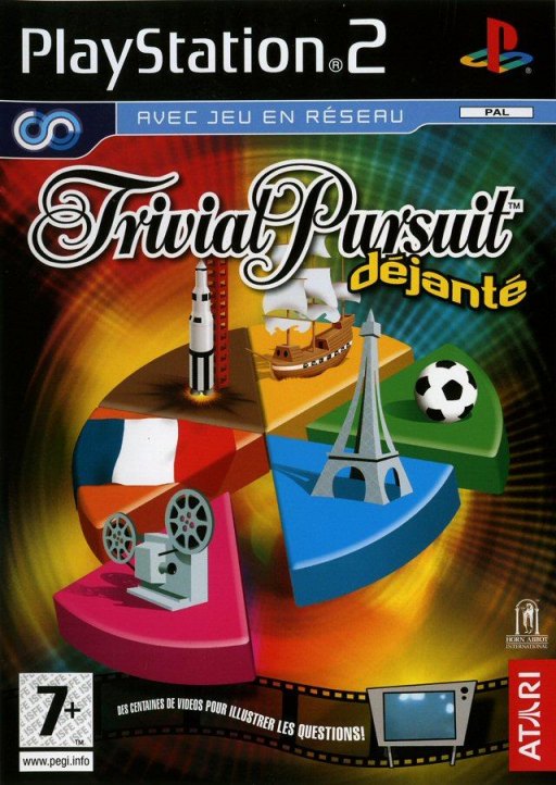 Trivial Pursuit: Unhinged box art