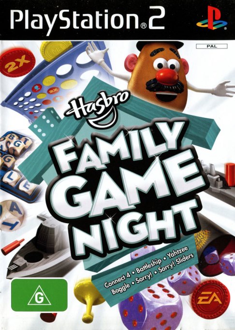 Hasbro Familien-Spieleabend box art