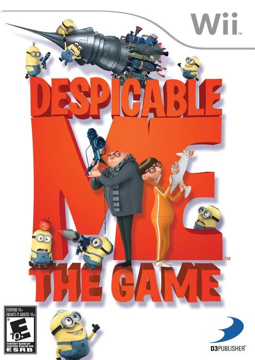 Despicable Me_ The Game box art