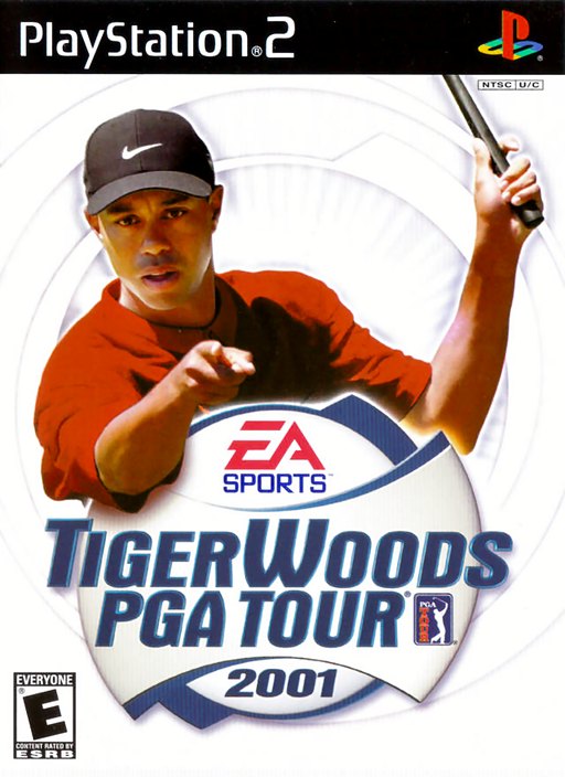 Tiger Woods PGA Tour 2001 box art