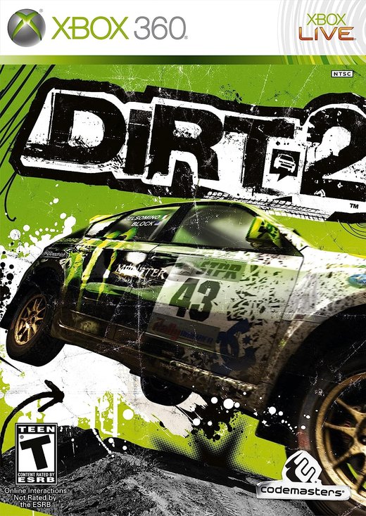 DiRT 2 box art