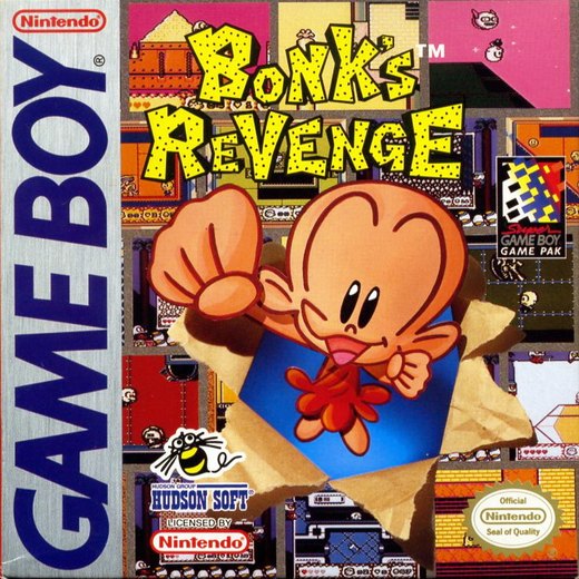 Bonk's Revenge box art