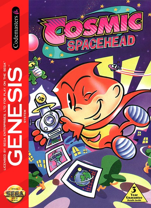 Cosmic Spacehead box art