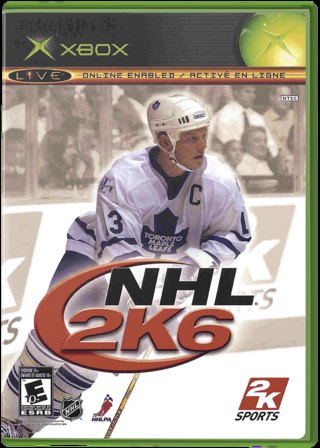 NHL 2K6 box art