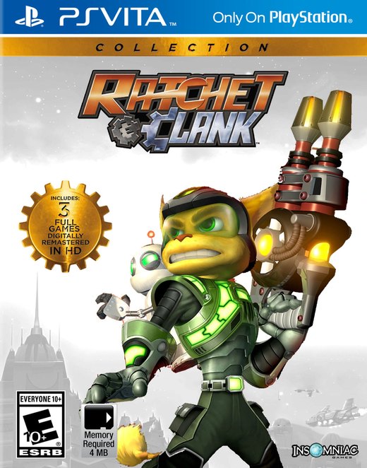 The Ratchet & Clank Trilogy HD box art