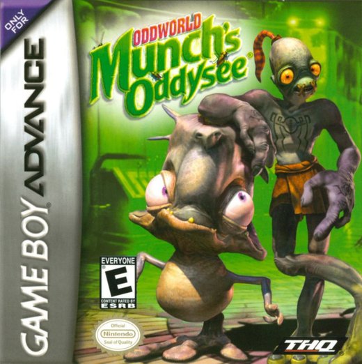 Oddworld: Munch's Oddysee box art
