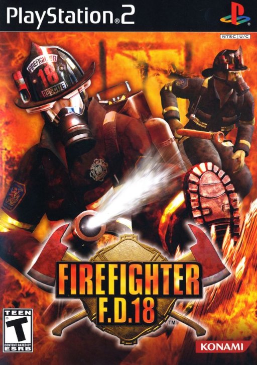 Firefighter F.D.18 box art