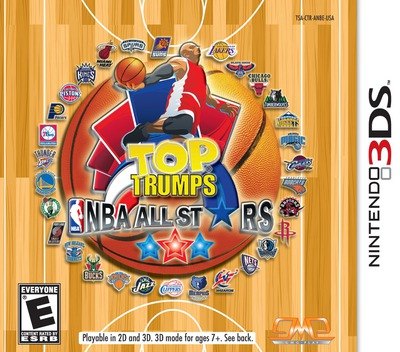 Top Trumps: NBA All Stars box art
