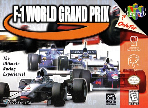 F-1 World Grand Prix box art
